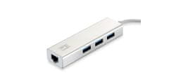 Level One USB->RJ45 kombiniran adapter USB-0503 Gigabit + 3xUSB HUB
