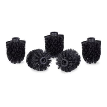 Northix Nadomestne glave WC ščetke 9,5 mm D 8 cm set 5 kosov