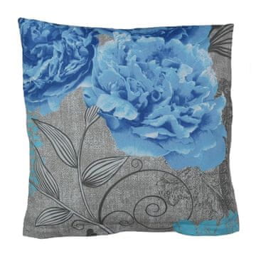 Bombažna prevleka za vzglavnik - 40x40 cm - Roza modra