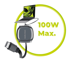 Mobile-origin CB7 kabel USB-C v USB-C, nastavljiva dolžina, vesoljsko siva (MO-CB7-SPG)