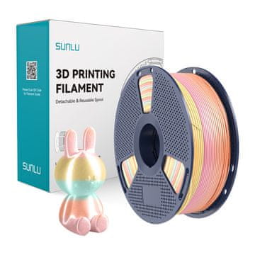 SUNLU  PLA+ Silk Filament (Mavrica) 05