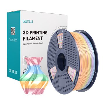 SUNLU  PLA+ Silk FilamentMavrični sijaj za 3D modele