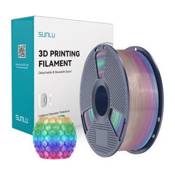 SUNLU Filament PLA Transparent (Rainbow) 04