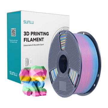 SUNLU SUNLU PLA Filament Rainbow 04Ustvarjalno in Barvito 3D Tiskanje