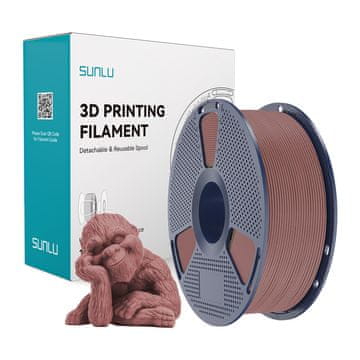 SUNLU Filament Wood 1,75 mm 1 kg (češnja)