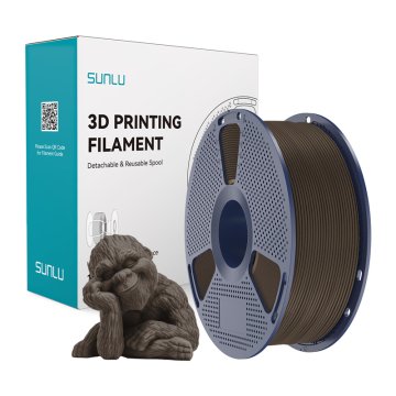 SUNLU  leseni filament (Odtenek oreh)
