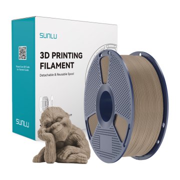 SUNLU SUNLU Wood Filament za avtentične 3D odtise