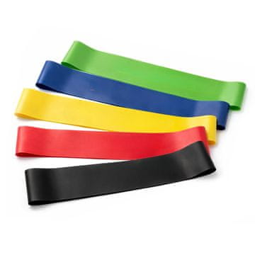MG Fitness Bands uporovne gume 5kos, barvne