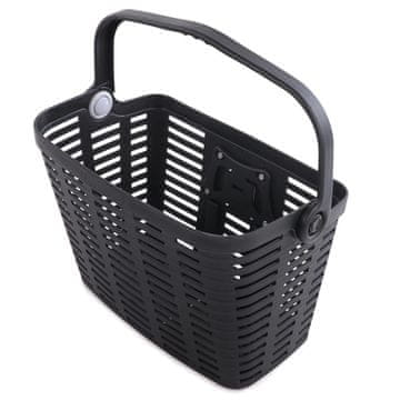 MG Bike Basket V3 košara za kolo za krmilo, črna