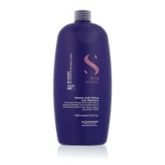Alfaparf Milano Semi Di Lino Blonde Intense Anti-Yellow Low Shampoo šampon za obnovo in sijaj blond las 1000 ml za ženske