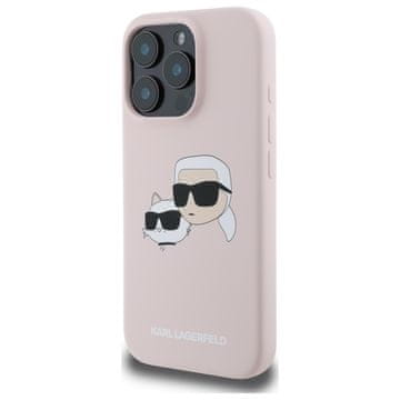 Karl Lagerfeld SILIKONSKI TRDI OVITEK KARL LAGERFELD ZA IPHONE 16 PRO 6.3 ZA MAGSAFE