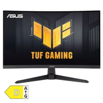 ASUS TUF VG27VQ3B gaming monitor, 68.58cm (27"), VA, FHD, 180Hz, ukrivljen (90LM0A90-B01170)