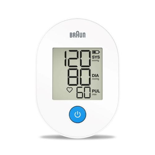 Velik LCD zaslon Braun ExactFit 1E