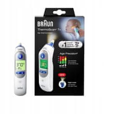 Braun IRT6525 ThermoScan 7+, ušesni termometer