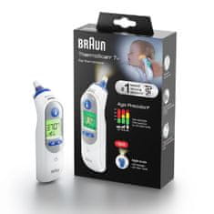 Braun IRT6525 ThermoScan 7+, ušesni termometer