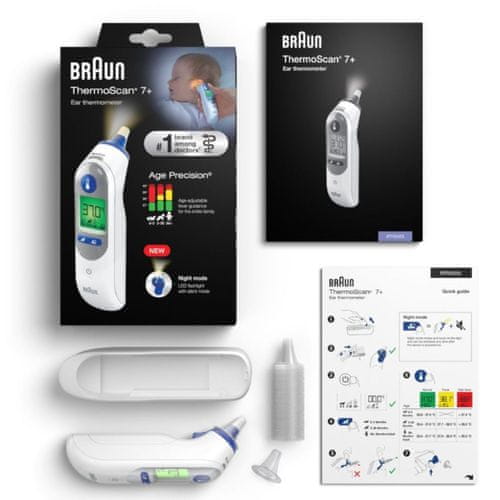 BRAUN ThermoScan 7+ predhodno ogreta konica