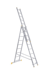 Bomber tridelna lestev, aluminijasta, 3x9 (077099)