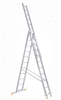 tridelna lestev, aluminijasta, 3x11 (77100)