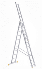 Bomber tridelna lestev, aluminijasta, 3x11 (77100)