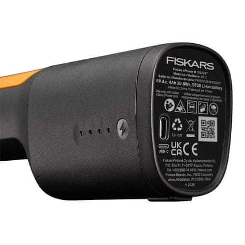 Akumulatorske škarje Fiskars ePruner M Bypass