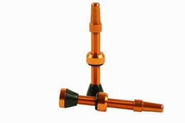 HAVEN Ventil NEO alu 44mm oranžna 2 kosa