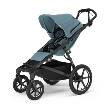 Thule Urban Glide 4-Wheel otroški voziček, magnetna zaponka, modro-črn