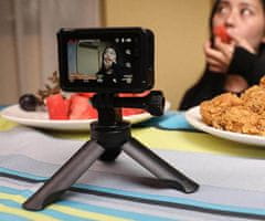SJCAM stojalo tripod za akcijske športne kamere, črno