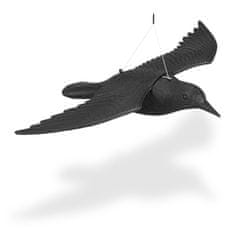 Northix Odganjalec ptic vrana realistična PE vremensko odporna
