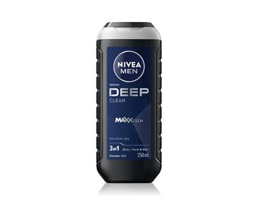 Nivea Gel za tuširanje za moške Deep Clean (gel za tuširanje) 250 ml