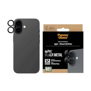 PanzerGlass Hoops zaščitno steklo za kamero iPhone 17/16/16 Plus (PG55024)