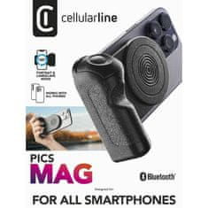CellularLine Pics-Mag držalo za pametne telefone, Bluetooth, 180°, črno (PICSMAGK)