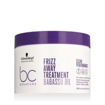 Schwarzkopf Prof. BC Bonacure Frizz Away Treatment gladilna in hranilna maska za neubogljive in skodrane lase