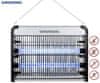 Grundig žarnica proti mrčesu, LED, 4W, 120cm kabel, črno-srebrna