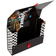 Hot Wheels Hot Wheels Debela šolska mapa z ročajem XXL za fante, trdna, za šolo, mapa za likovne projekte A4 9 cm