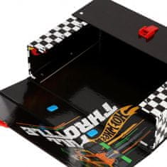 Hot Wheels Hot Wheels Debela šolska mapa z ročajem XXL za fante, trdna, za šolo, mapa za likovne projekte A4 9 cm