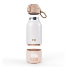 Kinderkraft Gaja 2v1 grelnik in termovka, 500 ml, bež
