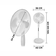Sogo VEN-SS-21220 stoječi ventilator