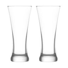 LAV Set kozarec za pivo Sorgun 380ml / 2 kos / steklo
