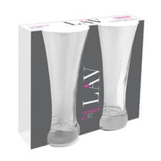 LAV Set kozarec za pivo Sorgun 380ml / 2 kos / steklo