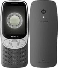 Nokia 3210 TA-1618 (2024) DS 4G - črn telefon na tipke