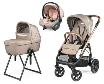Peg Perego Veloce TC voziček 3v1 Belvedere Lounge Mon Amour