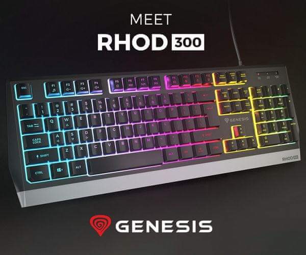 Genesis RHOD 300 RGB gaming tipkovnica
