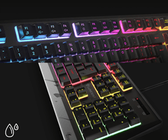 Genesis Rhod 300 RGB gaming tipkovnica, membranska, Anti-Ghosting, US