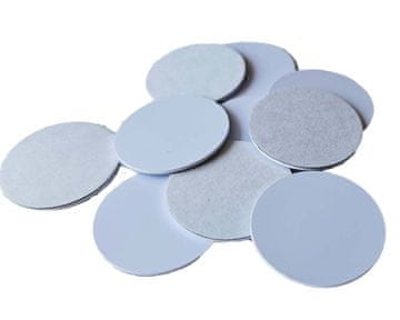Mave 10 kos Plastičnih RFID nalepk s 125 kHz RW čipom T5577 in zaščito za uporabo pod ovitkom od mobitela
