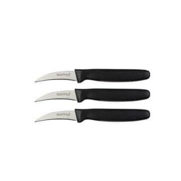 ILSA Set ukrivljen nož Tutti X1 / rezilo 6,5cm / 3 kos / inox, PP