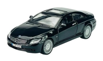 Bburago - Avtomobili HOBBY, Mercedes - Benz CL 550, črna kovinska, 1:32