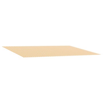Vidaxl Nadomestno platno tende Rumena in Bela 400 × 300 cm