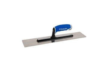 Kubala Lopatica Stainless steel trowel for laying stone carpet, 405 x 80 x 1 mm, rubber handle