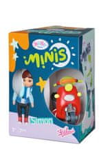 BABY born Minis Set s skuterjem in lutko
