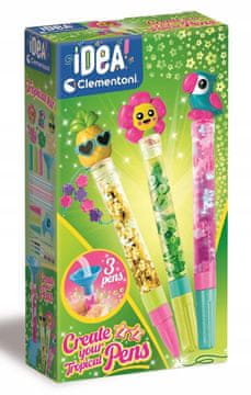 Clementoni IDEA Ustvarjalni set za izdelavo pisal Tropical